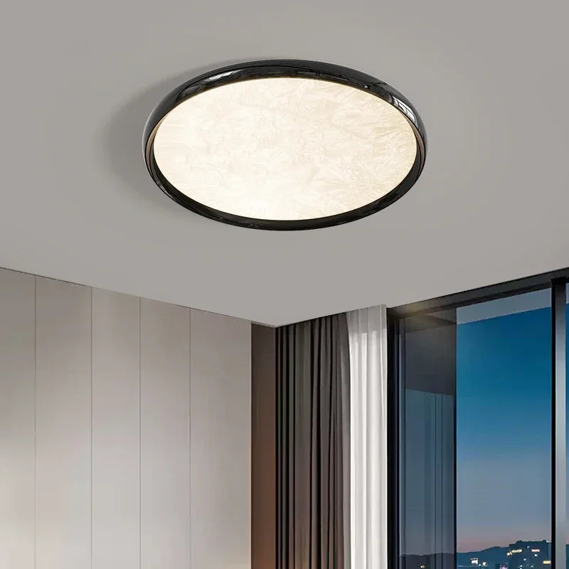 2026 New Modern LED Ceiling Lamp For Living Room Restaurant Round Lighting Fixture Bedroom Study Home Decor Firework Panel Lamp