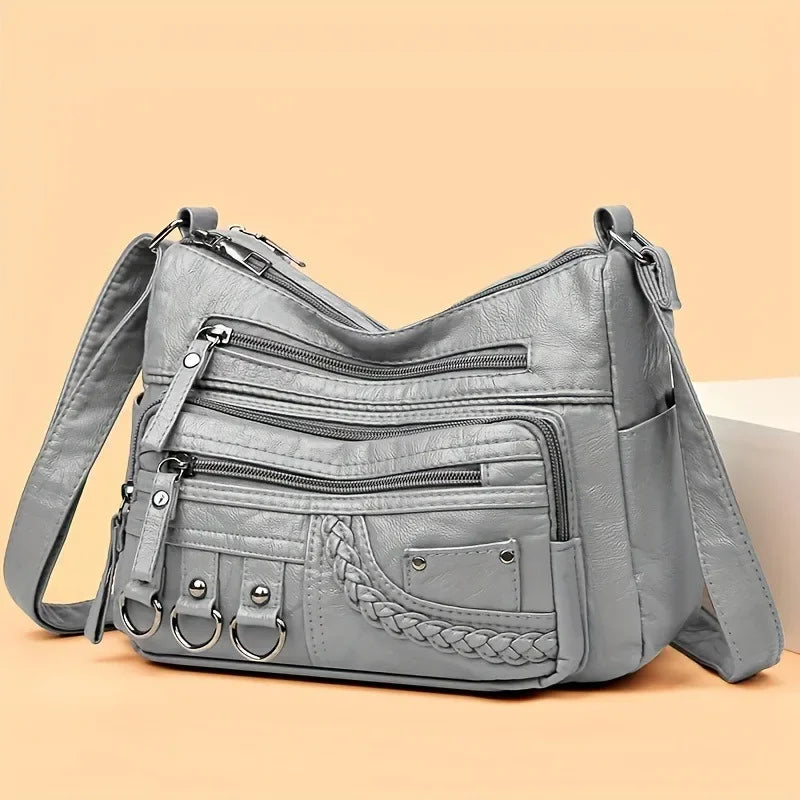 2026 New Ladies Soft Leather Bags High Quality Purses and Handbags Famous Designer Crossbody Shoulder Bag for Women Sac A Main