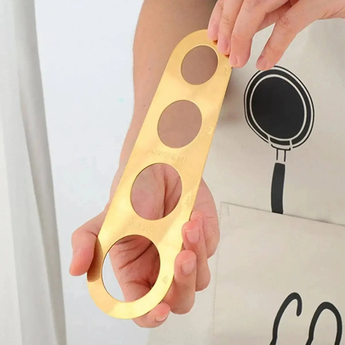 1pc-Quick and Easy Pasta Measuring Tool -Stainless Steel Spaghetti Measurer for Kitchen and Cooking