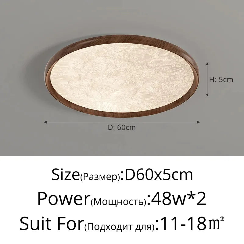 2026 New Modern LED Ceiling Lamp For Living Room Restaurant Round Lighting Fixture Bedroom Study Home Decor Firework Panel Lamp