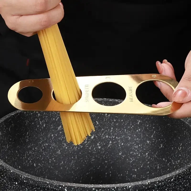 1pc-Quick and Easy Pasta Measuring Tool -Stainless Steel Spaghetti Measurer for Kitchen and Cooking