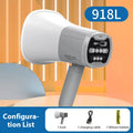 Portable Megaphone Speaker Handheld Sound Amplifier Foldable Handle Adjustable Volume For Outdoor Sports Cheerleading Coaches