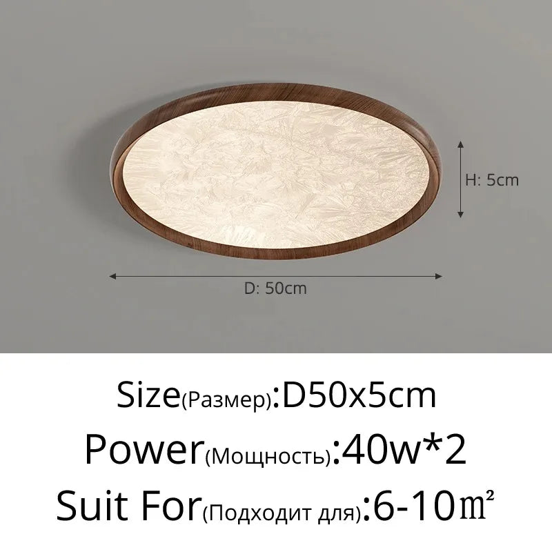 2026 New Modern LED Ceiling Lamp For Living Room Restaurant Round Lighting Fixture Bedroom Study Home Decor Firework Panel Lamp
