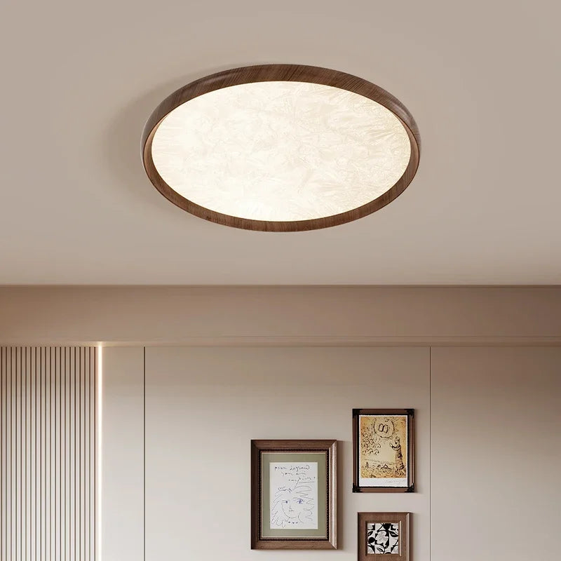 2026 New Modern LED Ceiling Lamp For Living Room Restaurant Round Lighting Fixture Bedroom Study Home Decor Firework Panel Lamp